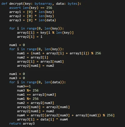 HTTP response decryptor