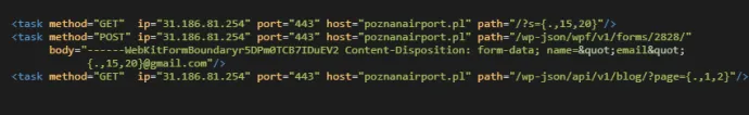 XML configuration for Poznań-Ławica Airport
