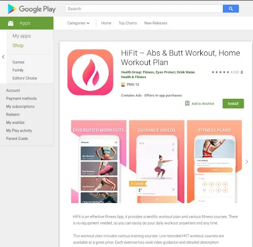 Above, an example of one of the apps containing TsSDK.