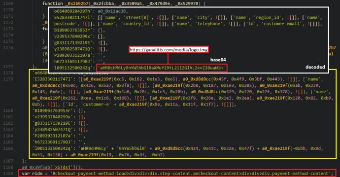 The end of the third stage file that contains configuration