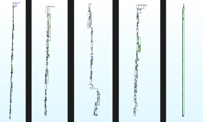 Overview of main function in IDA Pro From left to right 260003293D1785571FEF5A2CF54E89B7AF0C1FBD5B970D2285F21BFC65E2981C 05AAB2F7D5D432CBEB970BC5471B3FAE1E45F23E0933CC673BE923F7609F53AE 17C2E36EE4387365AC00A84E91B59CE4D31D3BA04624902512810B7797A2356B 81C4