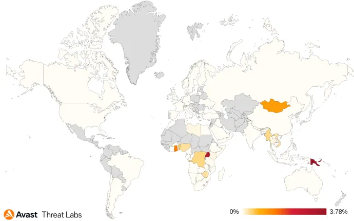 New Korplug detections in Africa and Papua New Guinea