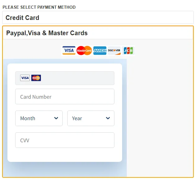 Fake TheNorthFace e-shop – phishing payment form