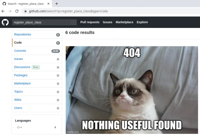 When you are “grepping” GitHub hoping to find a real-world-usage example of IDA SDK function.