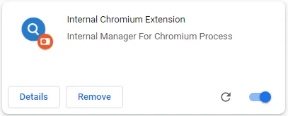DealPly Adware Chrome extension: Internal Chromium Extension