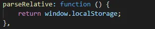 Misleadingly named parseRelative function hidden inside jquery.js