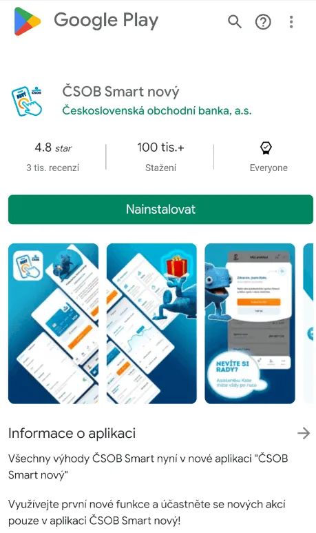 Fake Google PlayStore page distributed through SMS messages that delivers the PWA component of NGate  