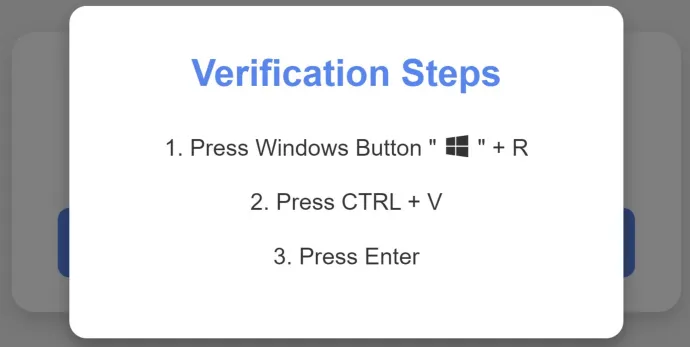 Instructions shown to the user afterwards 