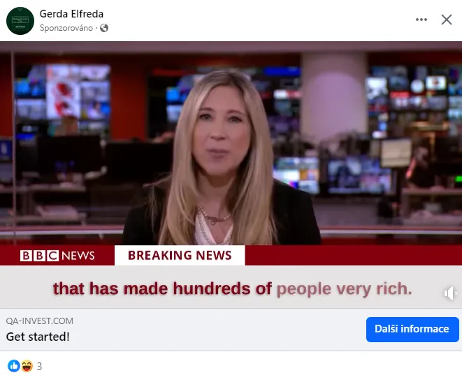 Some scam ads are also found in video form