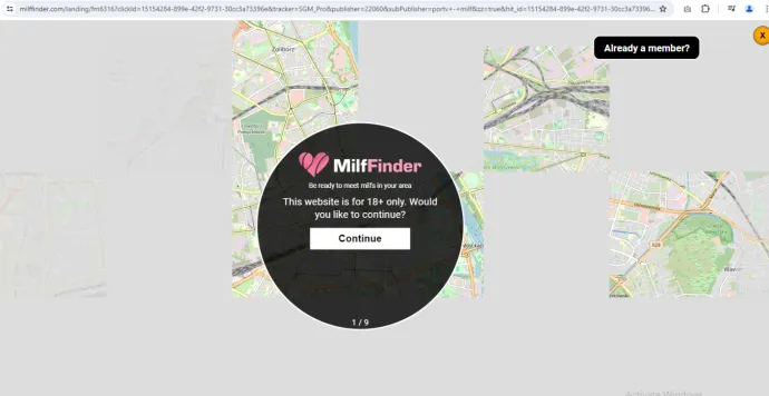 Example of prevalent dating scam example from Poland
