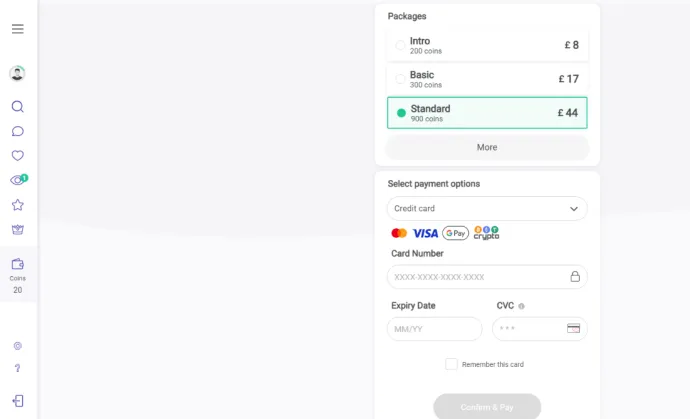 Example of a dating scam blocked in Q2/2023