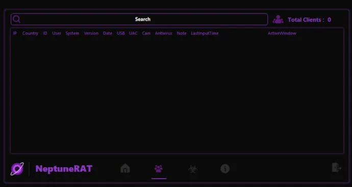 Comparison of XWORM V5.6 and Neptune RAT V1 client panel