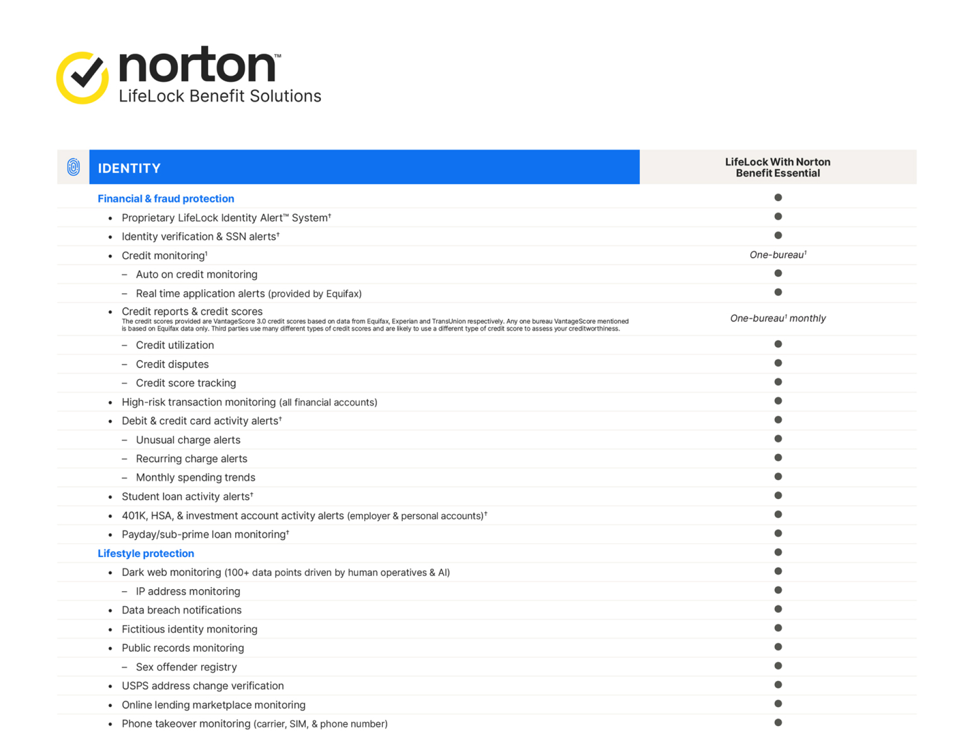 Checklist – Essential
