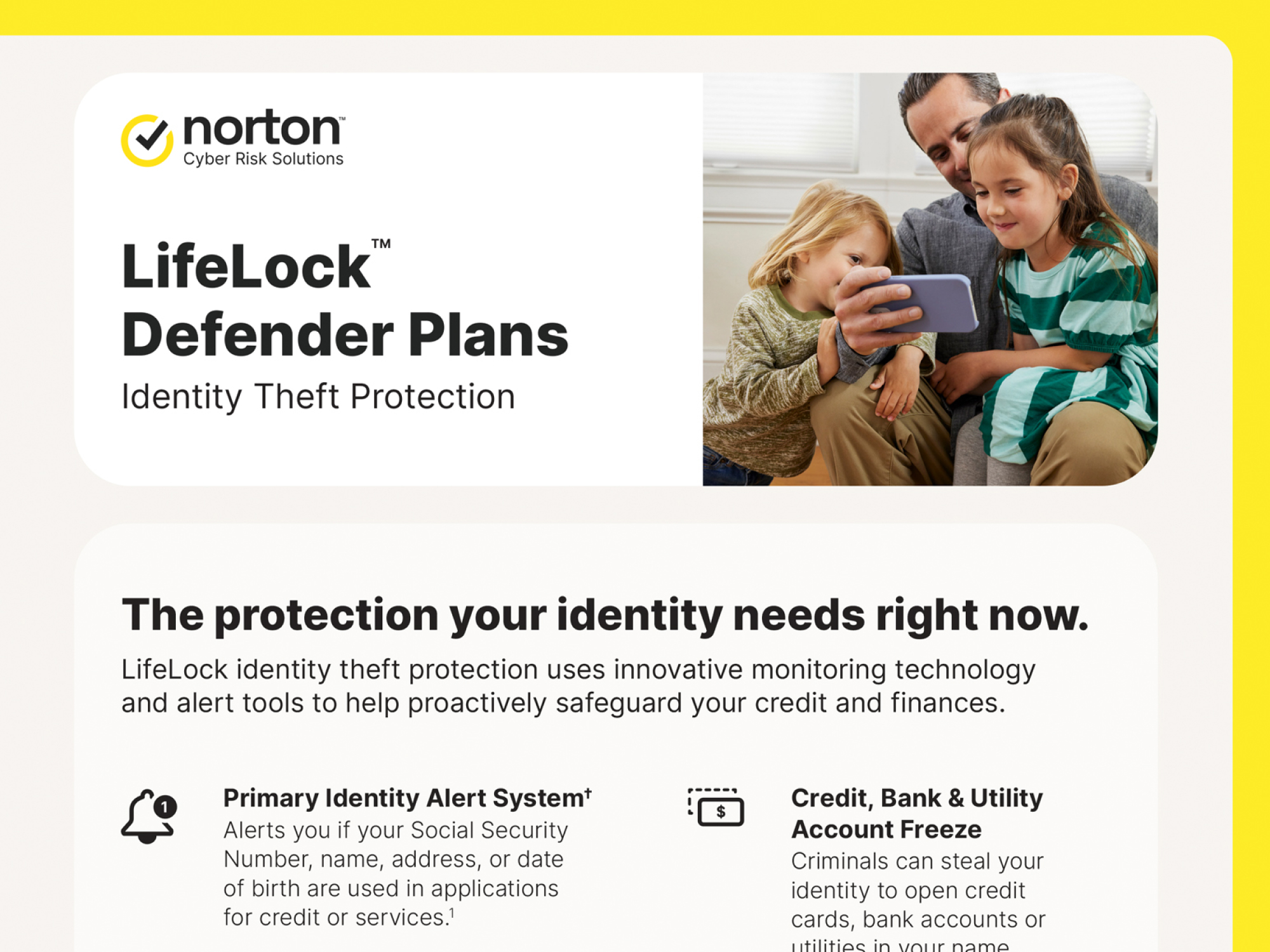 Lifelock Defender Plans