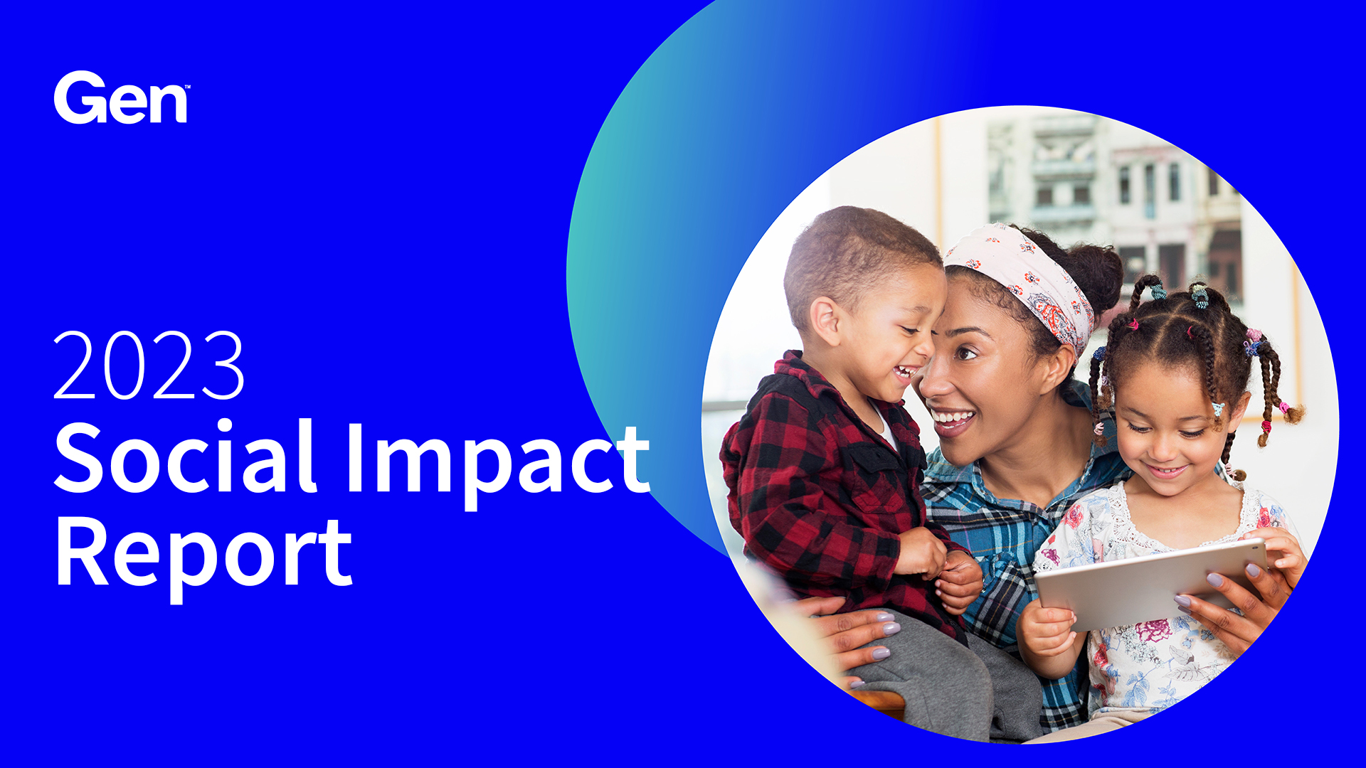Gen Social Impact Report Cover